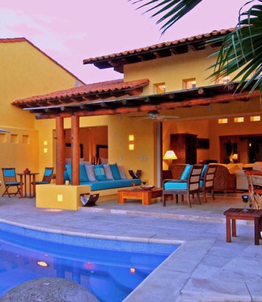 Villa Tamayo is tucked within the lush landscape of Las Palmas. This Punta Mita villa rental is a single level villa with a trio of bedrooms. Villa Tamayo’s bedrooms each have an ensuite bathroom and large walk-in closet. The master suite is home to two private patios, one complete with an alfresco shower. 
The single level makes this Punta Mita...