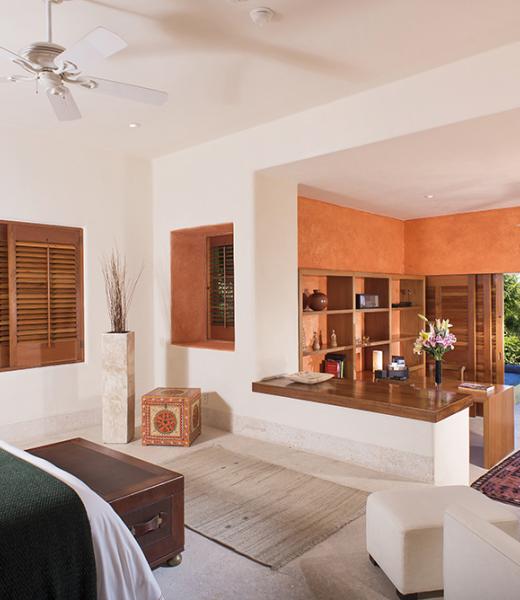 Villa Riva is a modern, bi-level 4-bedroom, 4.5-bath Mexican-style villa in the exclusive Four Seasons Private Villas community of Punta Mita. This incredible villa in the Punta Mita Resort features contemporary Pacific Coast architectural design: spacious covered terraces, patio areas, private pool and Jacuzzi. It provides up to 6,500 sq. ft. of...
