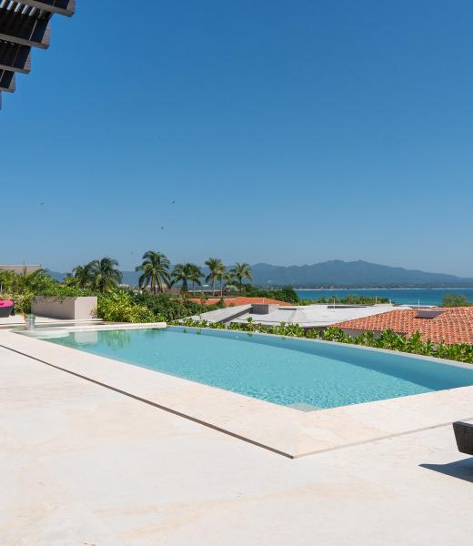 Brisa Marina is a stunning resort at Porta Fortuna in Punta Mita, Mexico. It is a single-level residency that blends contemporary Mexican architecture with modern finishes and offers glorious ocean views. Guests can enjoy a hacienda-style courtyard that opens up into a spacious living area that focuses outward to the sea. The private plunge pool...