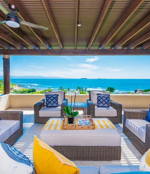Condo Ficus is located in Tau Residences, the latest offering of luxury condo living in the newest development behind the gates of the world-famous Punta Mita resort. Condo Ficus has a premium location on the fourth floor with spectacular views that span from the Bay of Banderas and the Marietas Islands. 
This Punta Mita vacation rental has four...
