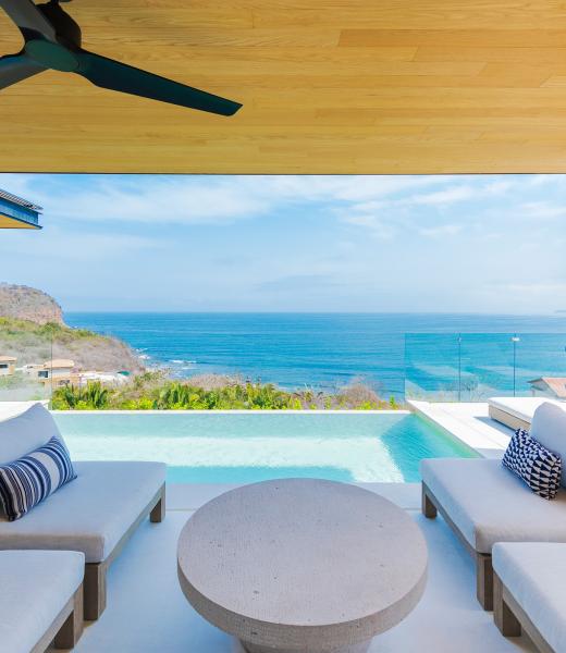 Villa Mia overlooks Litibu Bay on Punta Mita's north-facing coastline. This Punta Mita vacation rental is located in the exclusive new enclave of oceanfront homesites and villas that offer spectacular ocean views, a private gated entry, and exclusive access to Playa Iyari.
Villa Mia was designed by renowned architect Jaime Barba. This villa is...